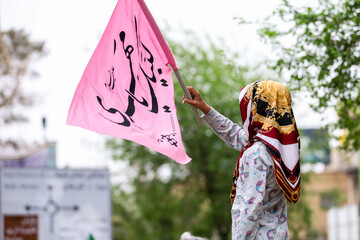 تشییع پیکر سردار شهید علی‌محمد نائینی - کاشان