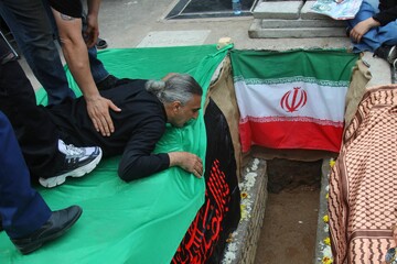 تشییع دو شهید تجاوز آمریکایی-صهیونیستی سوادکوه- مازندران
