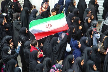 تشییع دو شهید تجاوز آمریکایی-صهیونیستی سوادکوه- مازندران
