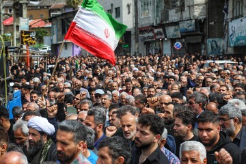 تشییع دو شهید تجاوز آمریکایی-صهیونیستی سوادکوه- مازندران