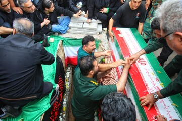 تشییع دو شهید تجاوز آمریکایی-صهیونیستی سوادکوه- مازندران