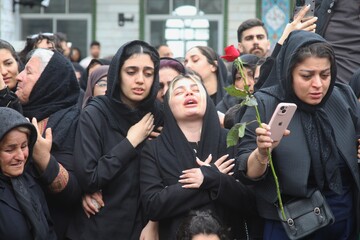 تشییع دو شهید تجاوز آمریکایی-صهیونیستی سوادکوه- مازندران