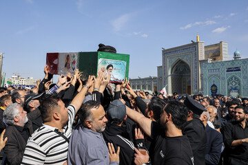تشییع پیکر شهید "سید اسماعیل خطیب" - مشهد