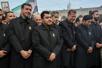 تشییع پیکر شهید "سید اسماعیل خطیب" - مشهد