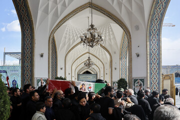 تشییع پیکر شهید "سید اسماعیل خطیب" - مشهد