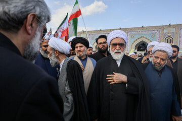 تشییع پیکر شهید "سید اسماعیل خطیب" - مشهد