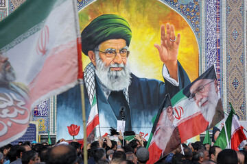 تشییع پیکر شهید "سید اسماعیل خطیب" - مشهد