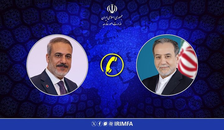 تماس تلفنی فیدان با عراقچی