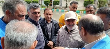بسیج کامل امکانات آبفای خوزستان برای کمک به شهرداری‌ها و جمع‌آوری آب‌های سطحی 
