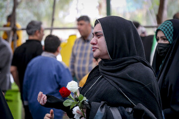 تشییع و تدفین پیکر شهید دانش آموز "محمد حسین دهقان" - قم