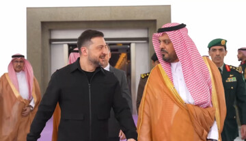 سفر از پیش اعلام نشده زلنسکی به عربستان