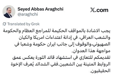 قدردانی عراقچی از دولت، ملت و مراجع عالیقدر عراق