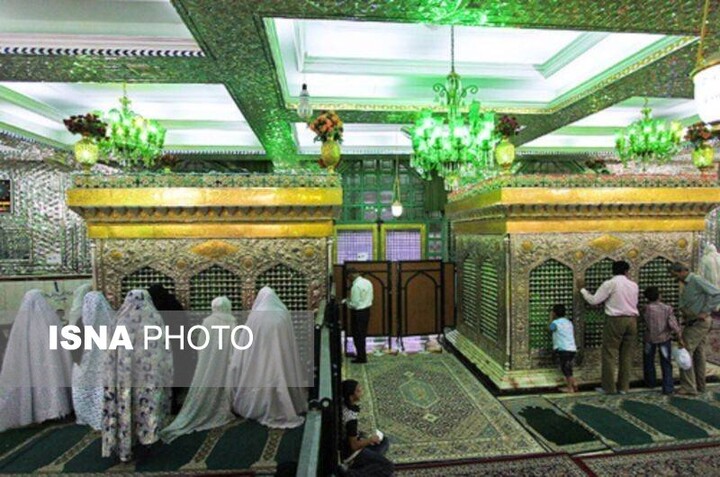 استقبال روزانه از بیش از ۷۰۰۰ زائر در بارگاه امامزادگان یاسر و ناصر(ع)