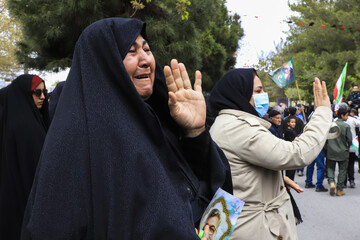 تشییع پیکر سردار شهید«امیر امیرمحمدی» - کرمان