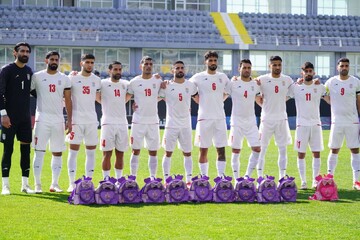 بدرقه تیم ملی فوتبال ایران در میدان انقلاب