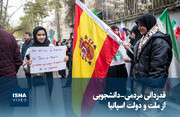 ویدیو/ قدردانی مردمی-دانشجویی از ملت و دولت اسپانیا