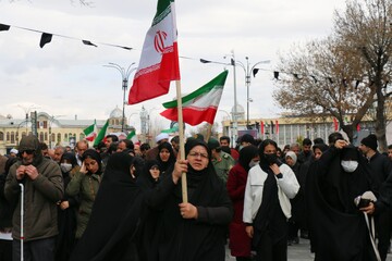 تشییع پیکر شهید حمله آمریکایی صهیونی -همدان