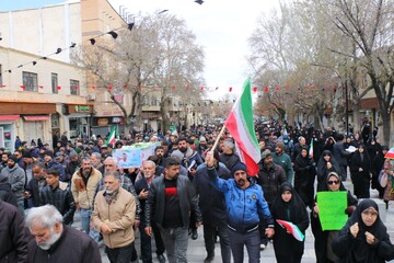 تشییع پیکر شهید حمله آمریکایی صهیونی -همدان