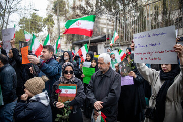 قدردانی مردمی-دانشجویی از ملت و دولت اسپانیا