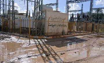 پایداری شبکه برق جهرم پس از بارش‌های سیل‌آسای بهاری