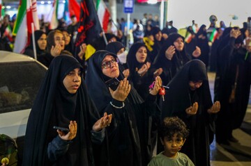 مراسم وداع با پیکر شهید «کریم دریس» - آبادان