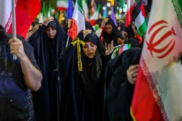 مراسم وداع با پیکر شهید «کریم دریس» - آبادان