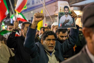 مراسم وداع با پیکر شهید «کریم دریس» - آبادان