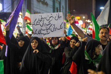 مراسم وداع با پیکر شهید «کریم دریس» - آبادان