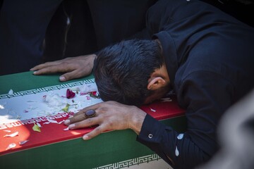 تشییع پیکر شهید «ابوالفضل زمانی آریمی»_روستای زرین آباد ساری