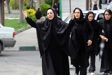 تشییع و خاکسپاری شهدای حمله امریکایی صهیونیستی - کرمانشاه