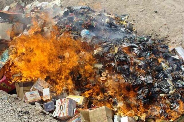 کشف و معدوم‌سازی ۱۱هزار قلم نوشیدنی تاریخ‌گذشته در سراوان