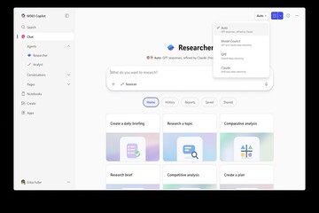 استفاده دستیار تحقیقاتی مایکروسافت از چندین مدل هوش مصنوعی