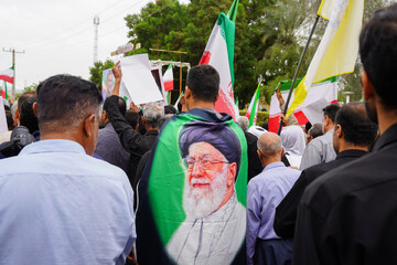 تشییع پیکر مطهر دریابان شهید «علیرضا تنگسیری» - بندرعباس
