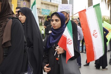 تشییع پیکر مطهر دریابان شهید «علیرضا تنگسیری» - بندرعباس