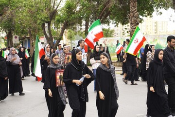 تشییع پیکر مطهر دریابان شهید «علیرضا تنگسیری» - بندرعباس