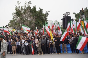 تشییع پیکر مطهر دریابان شهید «علیرضا تنگسیری» - بندرعباس