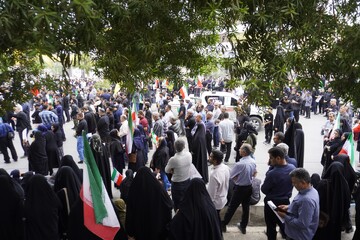 تشییع پیکر مطهر دریابان شهید «علیرضا تنگسیری» - بندرعباس
