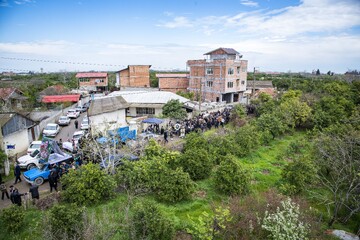 تشییع پیکر سرتیپ دوم شهید «مجید ذکریایی» _روستای کلهو دشت بابل