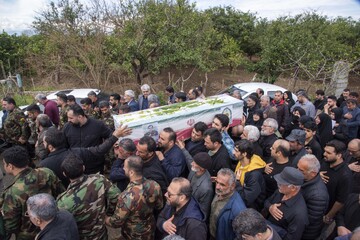 تشییع پیکر سرتیپ دوم شهید «مجید ذکریایی» _روستای کلهو دشت بابل