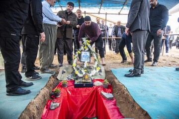تشییع پیکر سرتیپ دوم شهید «مجید ذکریایی» _روستای کلهو دشت بابل