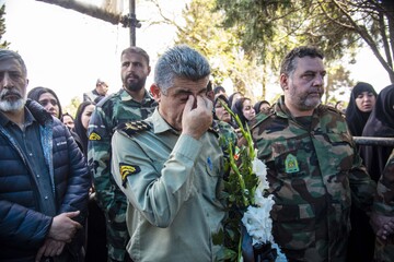 تشییع پیکر سرتیپ دوم شهید «مجید ذکریایی» _روستای کلهو دشت بابل