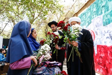 یادواره کودکان شهید مدرسه شجره طیبه میناب - اصفهان