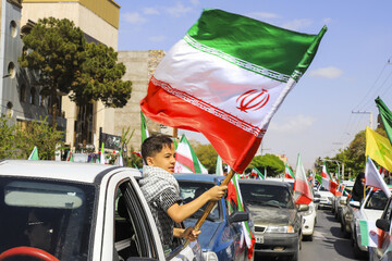 کاروان خودرویی «ایران ۴۵» در کرمان