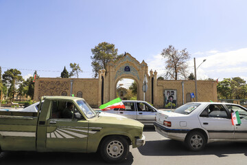 کاروان خودرویی «ایران ۴۵» در کرمان
