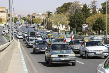 کاروان خودرویی «ایران ۴۵» در کرمان