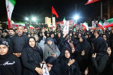 مراسم شب وداع شهید امیرحسین صباغی سوادکوه شمالی