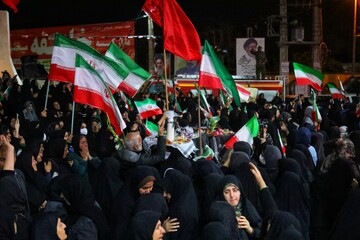 مراسم شب وداع شهید امیرحسین صباغی سوادکوه شمالی