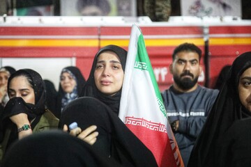 مراسم شب وداع شهید امیرحسین صباغی سوادکوه شمالی