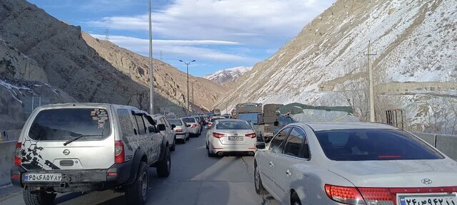 بازگشایی جاده چالوس