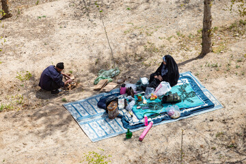 روز طبیعت در اصفهان